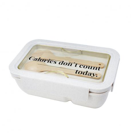 Ланч бокс из пшеничного волокна Calories don't count