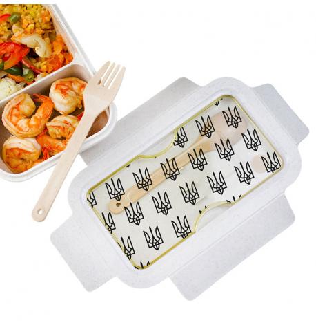 Ланч бокс из пшеничного волокна «Гербы»