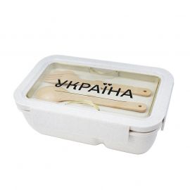 Ланч бокс з пшеничного волокна «Україна»