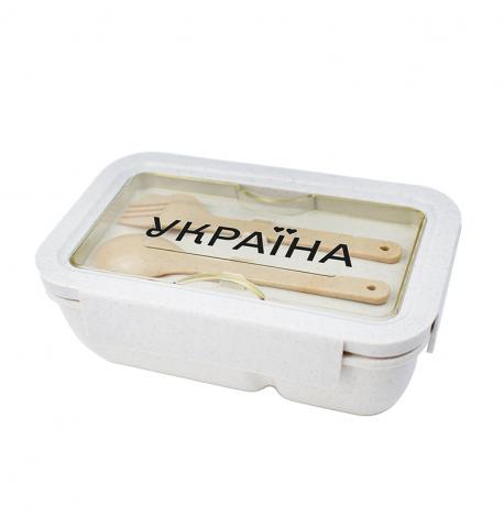 Ланч бокс из пшеничного волокна «Україна»
