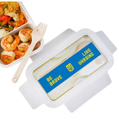 Ланч бокс из пшеничного волокна Be Brave