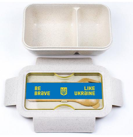 Ланч бокс из пшеничного волокна Be Brave