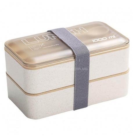 Ланч бокс из пшеничного волокна Wonderful life 1л (бежевый)