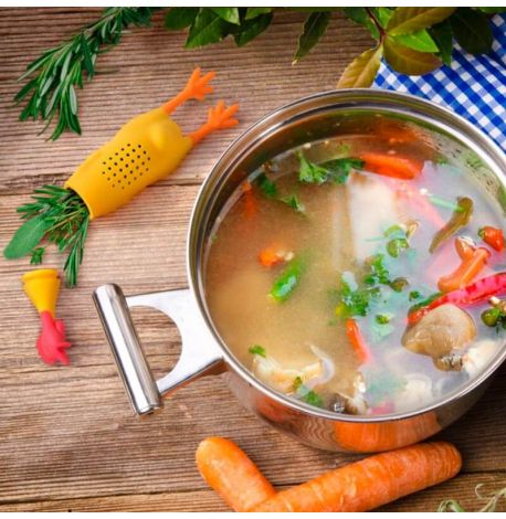 Ємність для заварювання спецій Le Crock Coq Chicken Fred & Friends