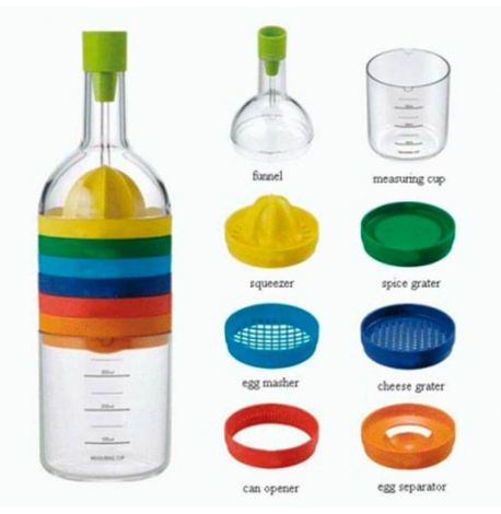 Кухонное приспособление 8 в 1 "Волшебная бутылка"