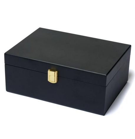 Набір для віскі (2 склянки, 6 кубиків для віскі, 1 щипці) у дерев'яній коробці