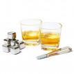 Набір для віскі (2 склянки, 6 кубиків для віскі, 1 щипці)