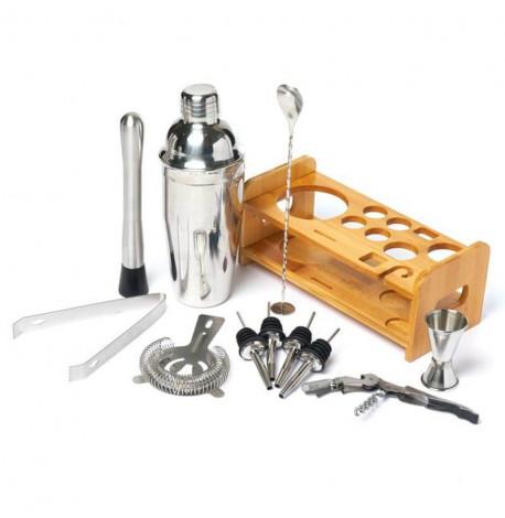Набір бармена для приготування коктейлів на підставці Decanto