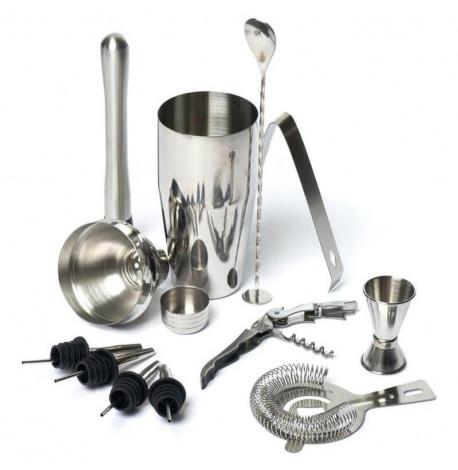 Набір бармена для приготування коктейлів на підставці Decanto