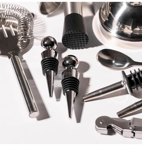 Набір бармена для приготування коктейлів на підставці WS