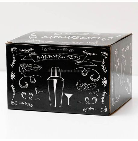 Набір бармена для приготування коктейлів на підставці WS