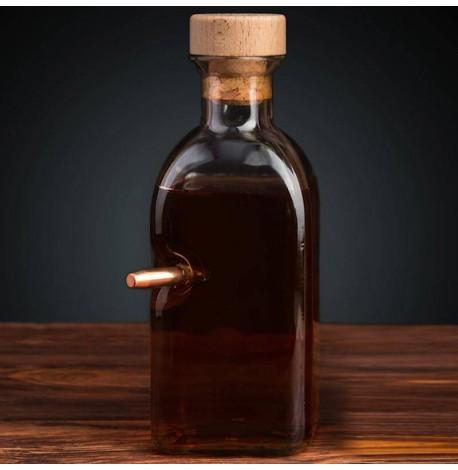 Квадратный графин с пулей 30-06 мм (1л)