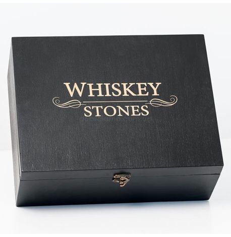 Набір для віскі «Сталевий» №7 Selecta (2 склянки, графін, 6 кубиків для віскі, щипці, мішечок)