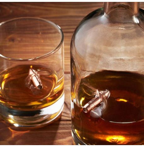 Набір для віскі з кулею (графин + 3 склянки)