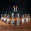 Набір для віскі з кулею (графин + 6 склянок)