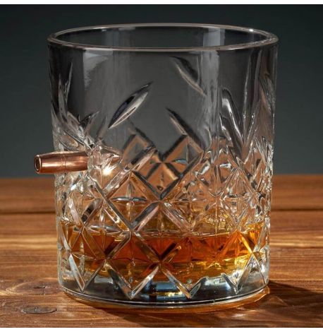 Набор для виски с пулей «Кристалл» (графин + 6 стаканов)