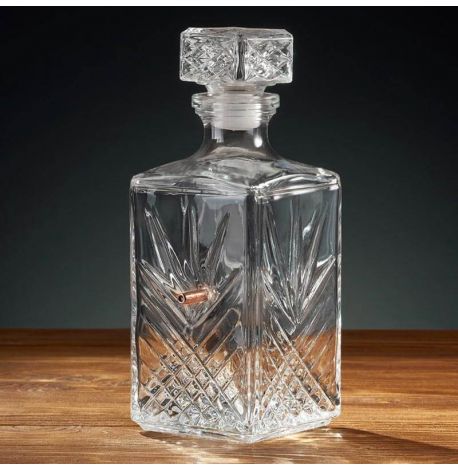 Набор для виски с пулей «Кристалл» (графин + 6 стаканов)