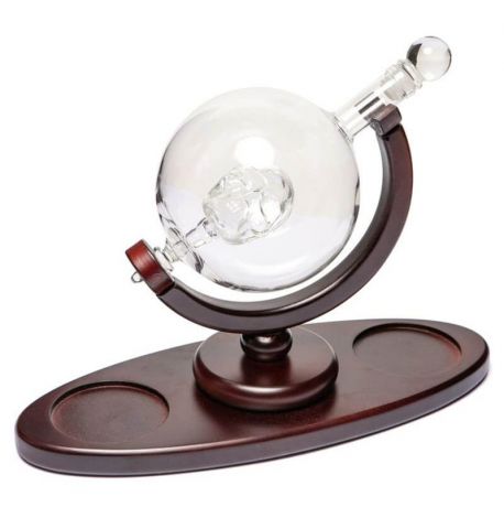 Набір для віскі з черепом "Доктор Фауст" (графин + 2 склянки)