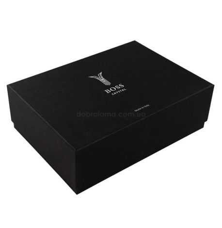 Набор для виски «Генштаб ВСУ» Boss Crystal (графин + 4 стакана)