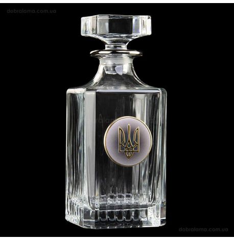 Набор для виски «ВСУ» Boss Crystal (графин + 6 стаканов)