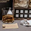 Набір для віскі Cassiopea №1 (2 склянки, 8 каменів для віскі, щипці, мішечок)