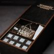 Набір для віскі Diamond №1 (2 склянки, 8 каменів для віскі, щипці, мішечок)