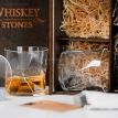 Набір для віскі Cassiopea №4 (4 склянки, 14 каменів для віскі, щипці, мішечок)