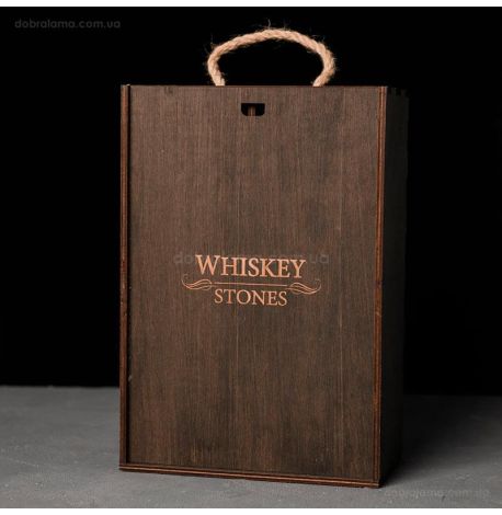 Набор для виски Baltic №7 (2 стакана, графин, 9 камней для виски, щипцы, мешочек)