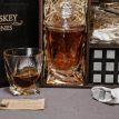 Набор для виски Quadro №7 (2 стакана, графин, 9 камней для виски, щипцы, мешочек)