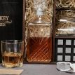 Набір для віскі Selecta №7 (2 склянки, графін, 9 каменів для віскі, щипці, мішечок)