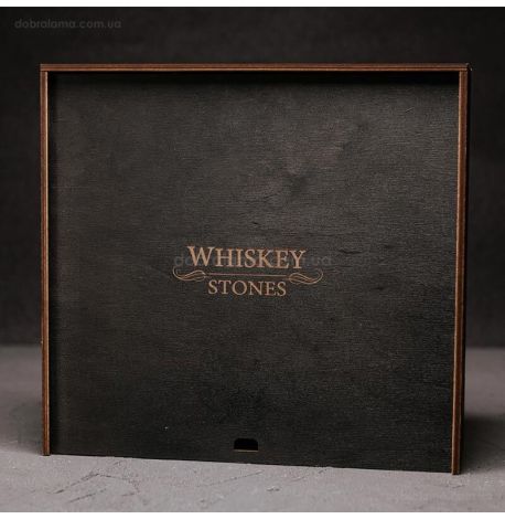Набор для виски Dedalo №8 (4 стакана, графин, 18 камней для виски, щипцы, мешочек)