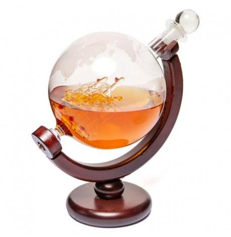 Графін-штоф для віскі "Навколо світу"