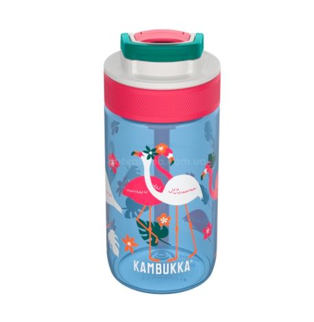 Детская бутылка для воды Kambukka Lagoon (400 мл) Blue Flamingo