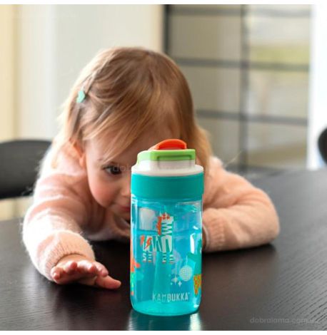 Детская бутылка для воды Kambukka Lagoon (400 мл) Disco Zoo