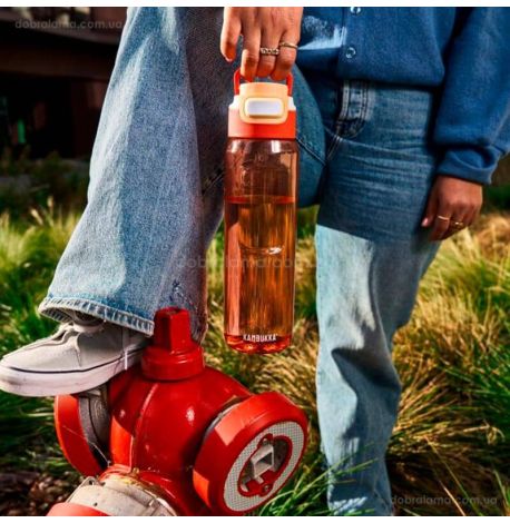 Пляшка для води Kambukka Elton (1л) Orange Vibes