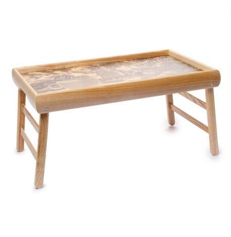 Столик для завтрака "Круассан и кофе"