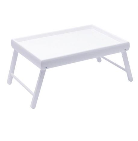 Столик для завтрака без рисунка Мини (белый)