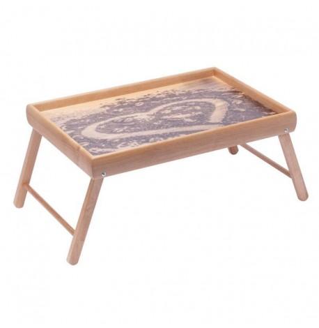 Столик для завтрака мини Coffee heart