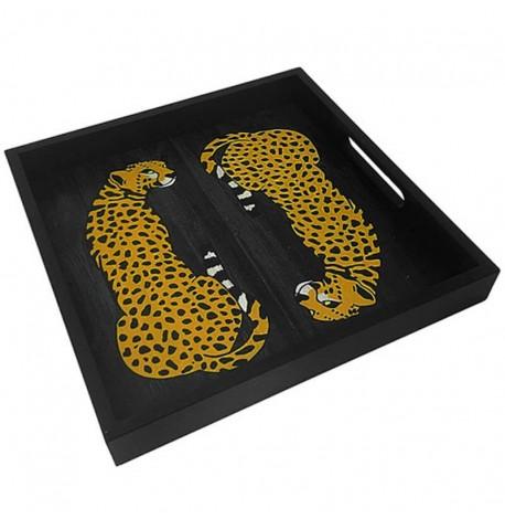 Дерев'яний піднос "Гепард"