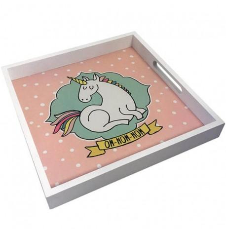 Дерев'яний піднос "Єдиноріг"