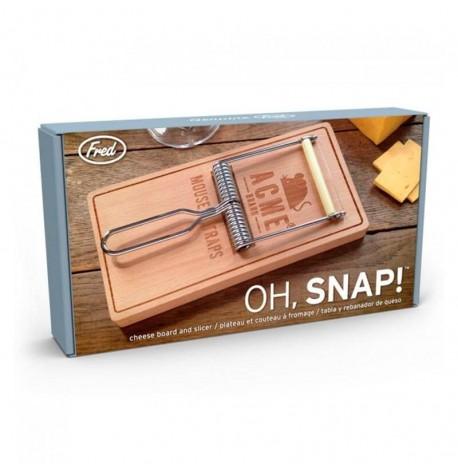 Дошка та ніж для сиру Oh Snap Fred & Friends