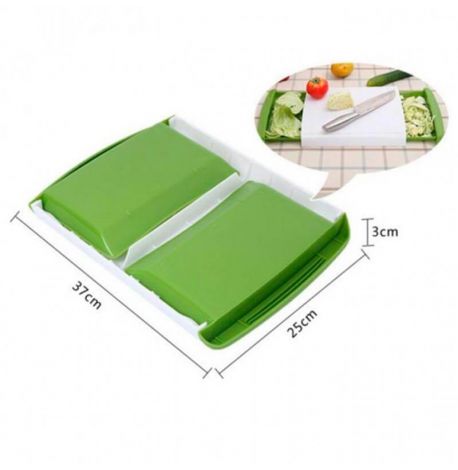 Кухонна дошка для нарізки з контейнерами Big Green