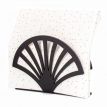 Салфетница «Ар деко» (черная)