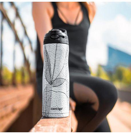 Термопляшка Contigo Ashland Chill Couture (590 мл) White Leaf