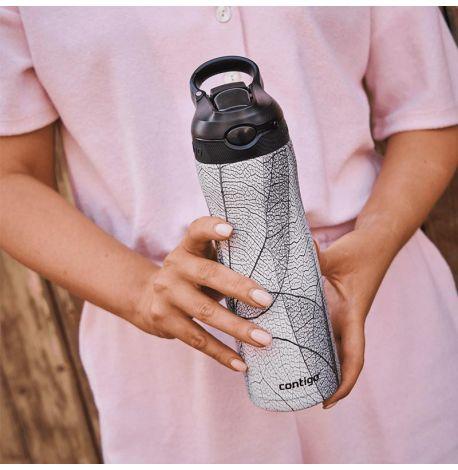 Термопляшка Contigo Ashland Chill Couture (590 мл) White Leaf