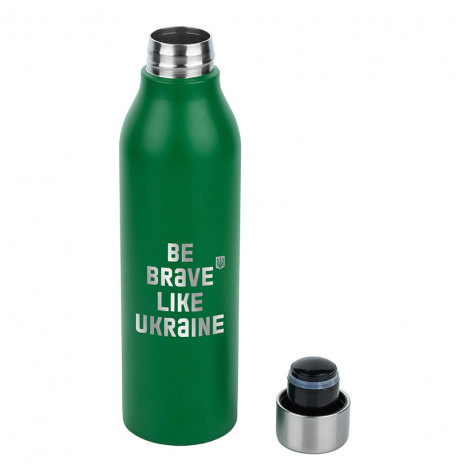 Термобутылка ZIZ Like Ukraine 500 мл (зеленая)