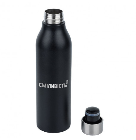Термобутылка ZIZ "Сміливість" 500 мл (черная)