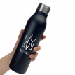 Термобутылка ZIZ "Ми з України" 500 мл (черная)