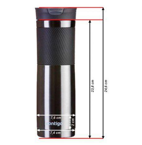 Термокружка Contigo Byron Snapseal (720 мл) Gunmetal