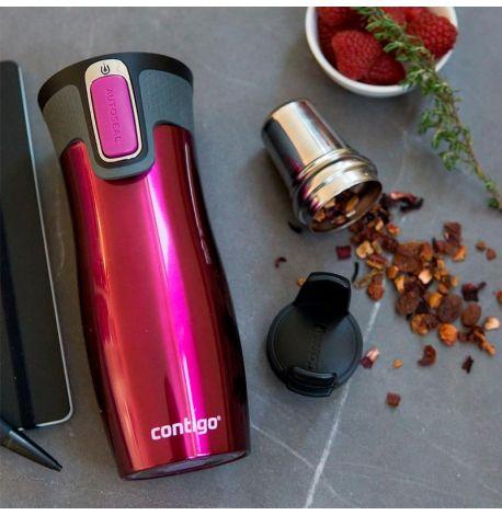 Термокружка Contigo West Loop (470 мл) Raspberry